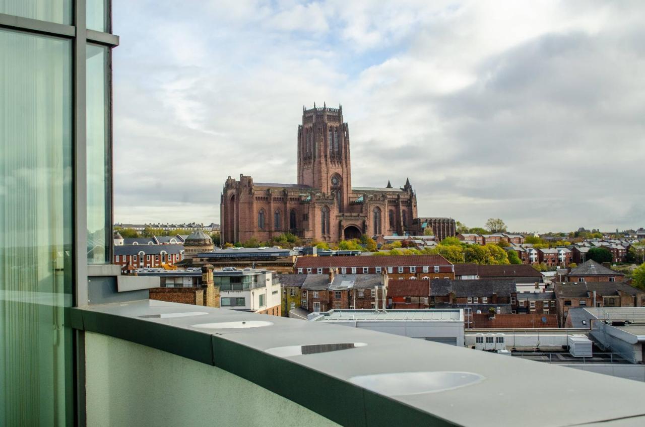Penthouse In Liverpool City Centre - Free Parking - Balcony - By Happy Days Ngoại thất bức ảnh